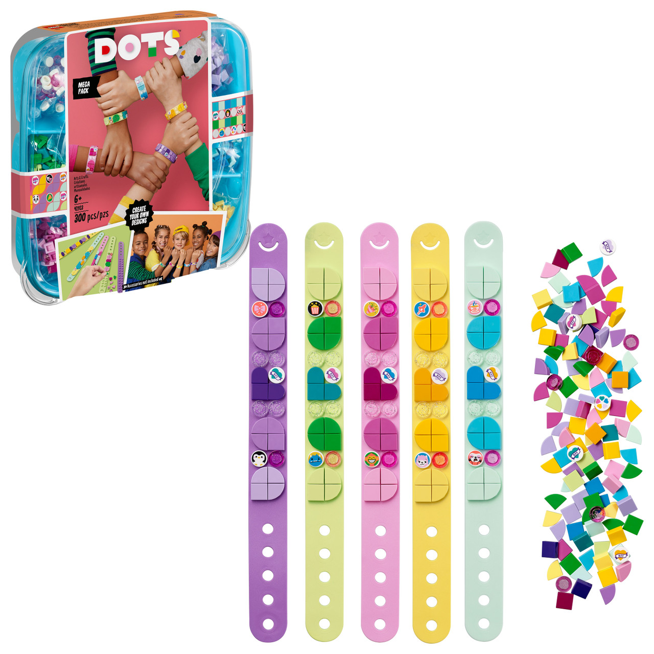 LEGO DOTS Bracelet Mega Pack 41913 DIY Creative Craft Bracelet